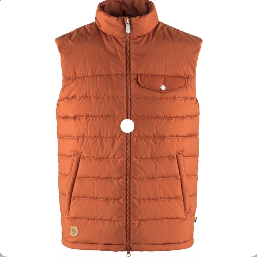 Light, versatile down vest for extra warmth under a shell jacket in cold weather